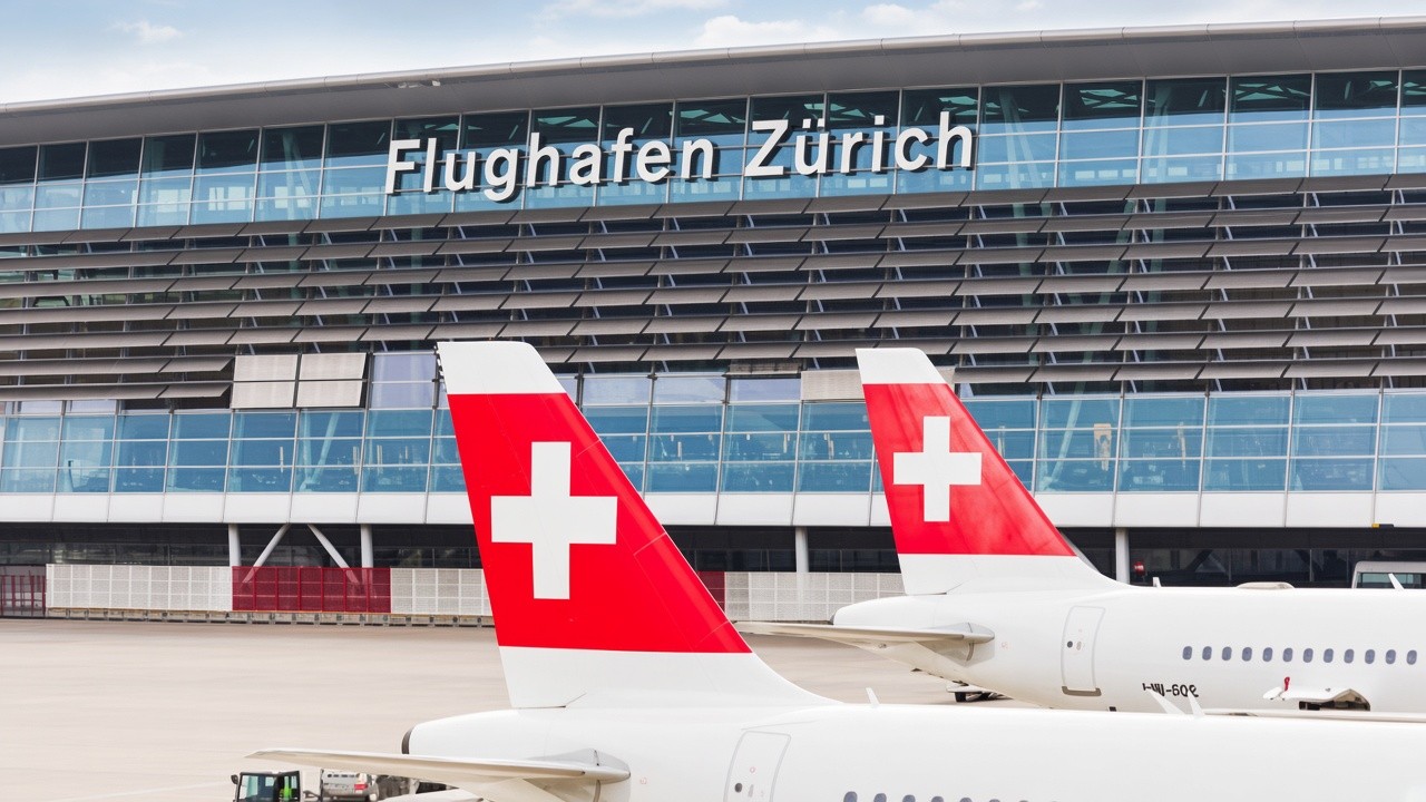 Swiss aircraft at Zurich Airport