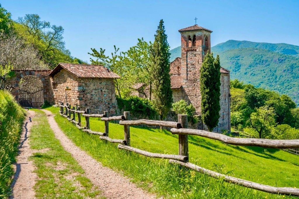 Historic Swiss village church
